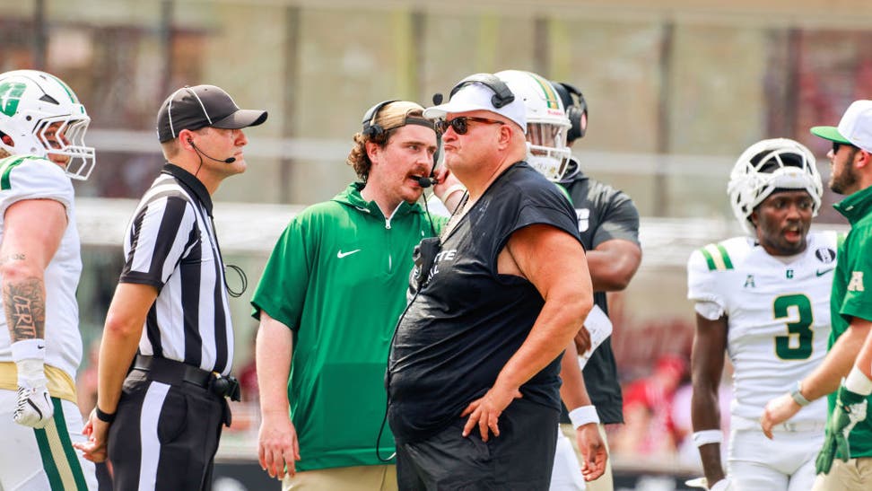 Charlotte Football Coach Biff Poggi Shows Up To Practice Day After Being Fired