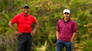 Tiger Woods Ignores Body's Wishes, Commits To Father-Son Tournament With Charlie