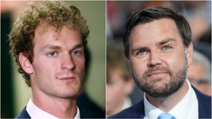 Daniel Penny attending Army/Navy game as JD Vance's guest. (Credit: Getty Images)