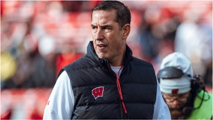 Wisconsin Badgers head coach Luke Fickell hired Jeff Grimes as the team's new offensive coordinator. How are fans reacting? OutKick's David Hookstead reacts. (Credit: Getty Images)