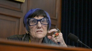 Rep. Rosa DeLauro went on a 90-second rampage over the Republicans and “President Musk" Thursday night.