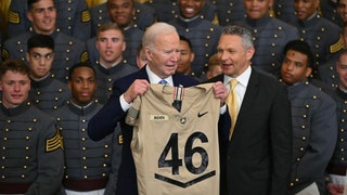 Joe Biden isn't supposed to be at today's Army-Navy game once again, while Donald Trump, once again, will be. 