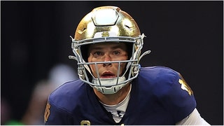 Notre Dame shared an awesome hype video for the team's College Football Playoff game against Indiana. The video features the song "Lose My Mind" by Jeezy. (Credit: Getty Images)