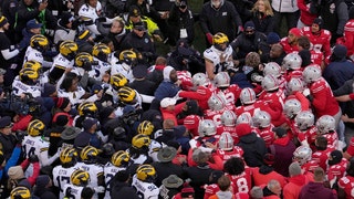 Michigan-Ohio State Fight: Group Of Players Kneel To Pray As Melee Breaks Out