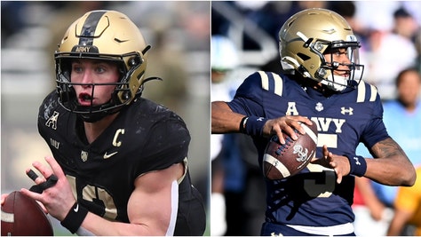 The Army/Navy football game features two awesome hype videos. (Credit: Getty Images)