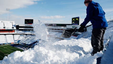 Bills Fans Drive 5 Hours To Shovel Snow As 'Wedding Gift' For Josh Allen