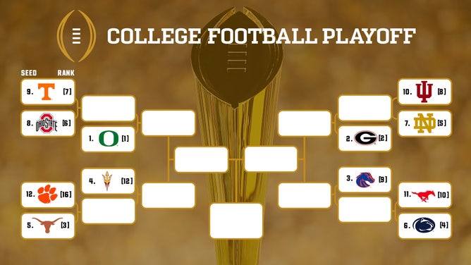 2024 CFP bracket matchups TV schedule