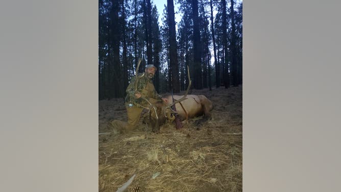 OutKick reader kills massive elk. (Credit: OutKick reader)