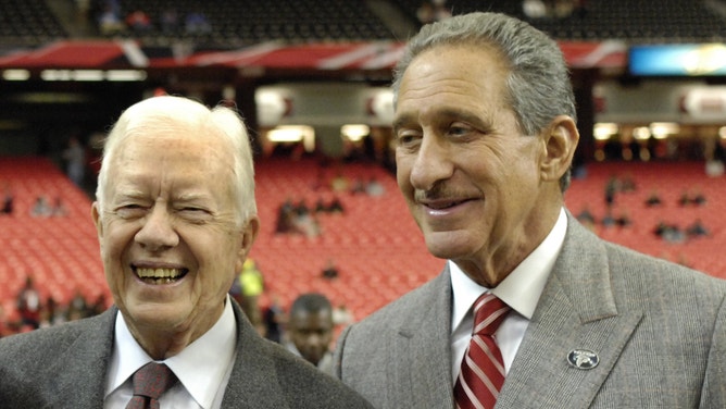 Atlanta Falcons owner Arthur Blank paid tribute to former United States President Jimmy Carter, who died on Sunday.