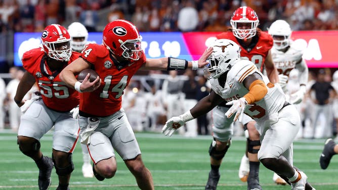 Georgia backuo Gunner Stockton saved the day for Bulldogs after Carson Beck injured