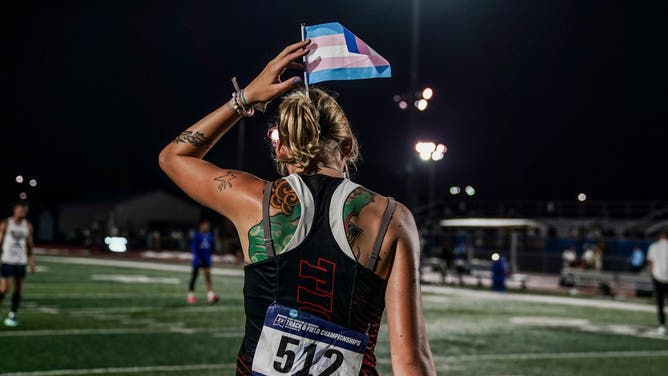 Trans-identifying male runner Sadie Schreiner bragged about beating females in an NCAA track & field meet despite Schreiner's shoe breaking prior to the race. 