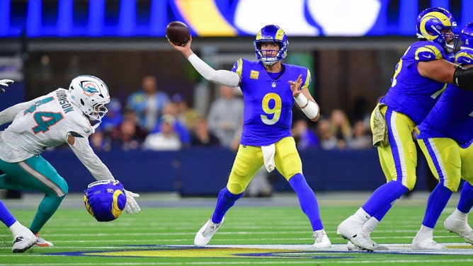 The Los Angeles Rams +3.5 over the Buffalo Bills is one of my five picks in Week 14 of the Circa Million NFL handicapping contest. (Gary A. Vasquez-Imagn Images)