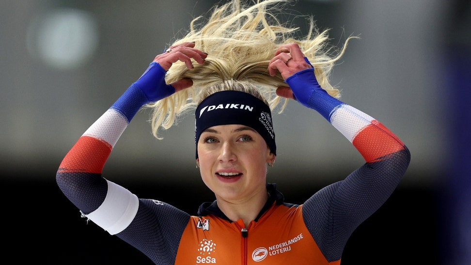 dutch speed skater joy beune playboy netherlands cover