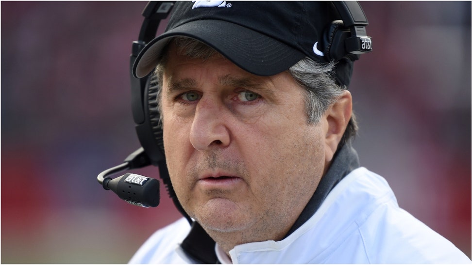 Watch a flashback video of Mike Leach trashing the College Football Playoff having a committee. (Credit: Getty Images)