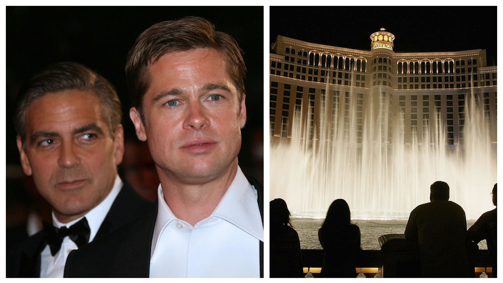 GEORGE CLOONEY BRAD PITT OCEAN'S 14