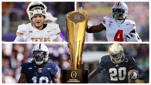 The College Football Playoff Semifinals will see Texas face Ohio State, and Notre Dame battle Penn State