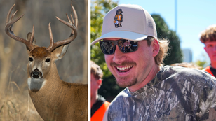 Morgan Wallen Bags Huge Buck In Iowa For Second Year In A Row