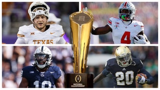 The College Football Playoff Semifinals will see Texas face Ohio State, and Notre Dame battle Penn State