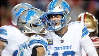 The Detroit Lions dropped an awesome hype video ahead of the team's game the Commanders. Watch the video. (Credit: Getty Images)