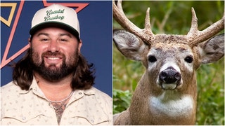 Country music star Koe Wetzel killed a monster buck at the start of 2025. Check out the photos. (Credit: Getty Images)