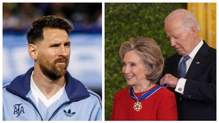 LIONEL MESSI HILLARY CLINTON JOE BIDEN