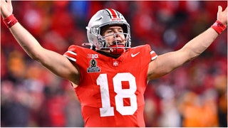 The Ohio State Buckeyes dropped an awesome hype video for the team's national title game against Notre Dame. (Credit: Getty Images)