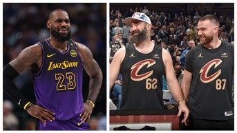 LEBRON JAMES TRAVIS KELCE JASON KELCE