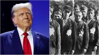 President Donald Trump crushing woke DEI in government agencies is being compared to the Holocaust. Read a viral Reddit post. (Credit: Getty Images)