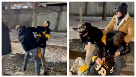 steelers fans fight after playoff loss to ravens