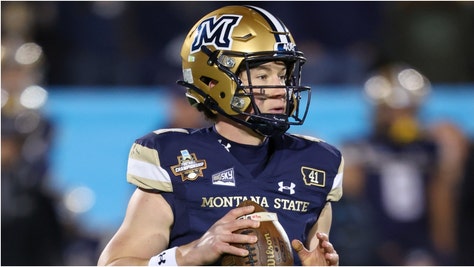 Tommy Mellott shared some emotional comments after North Dakota State upset Montana State in the FCS national title game. (Credit: Getty Images)