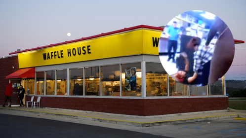 wild brawl christmas eve alabama waffle house