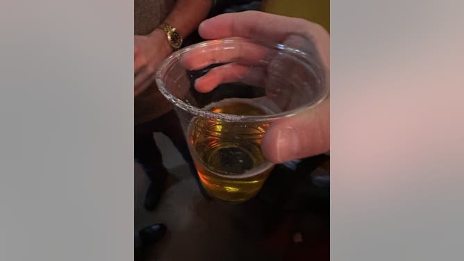 A look at my Miller Lite at Looney's. (Credit: David Hookstead)