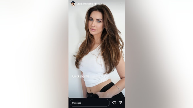 katherine webb end modeling retirement