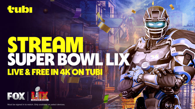 Watch Super Bowl LIX on Tubi