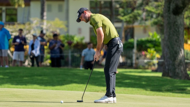 Austin Eckroat during the third round of the 2024 Sony Open at Waialae Country Club in Hawaii. (Kyle Terada-USA TODAY Sports)