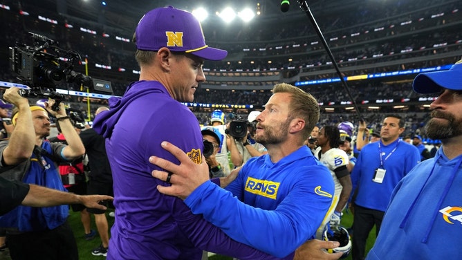 The Minnesota Vikings face the Los Angeles Rams Monday in the 2025 NFL Wild Card Round at State Farm Stadium in Glendale, Arizona. (Photo credit: Kirby Lee-Imagn Images)