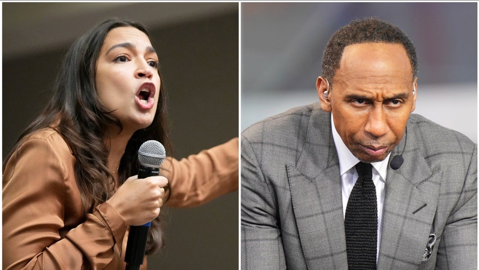 Stephen A. Smith Calls Out AOC For Her Reaction To Donald Trump Re-Taking Office