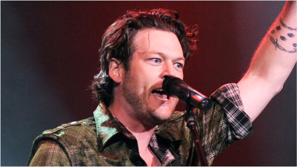 Blake Shelton says Post Malone parties harder than anyone he knows. Watch a video of his comments. (Credit: Getty Images)