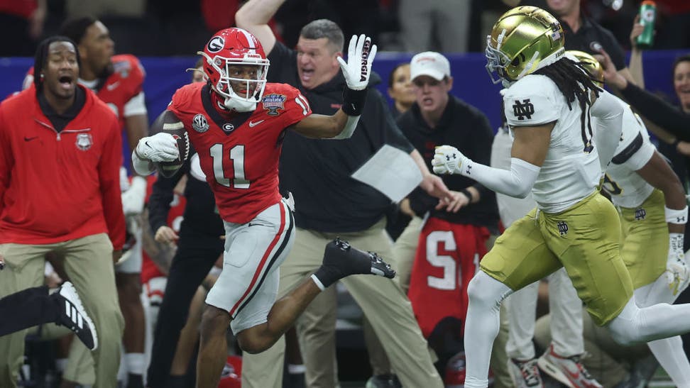 Georgia's Parker Jones called for penalty despite not being in unform for Sugar Bowl