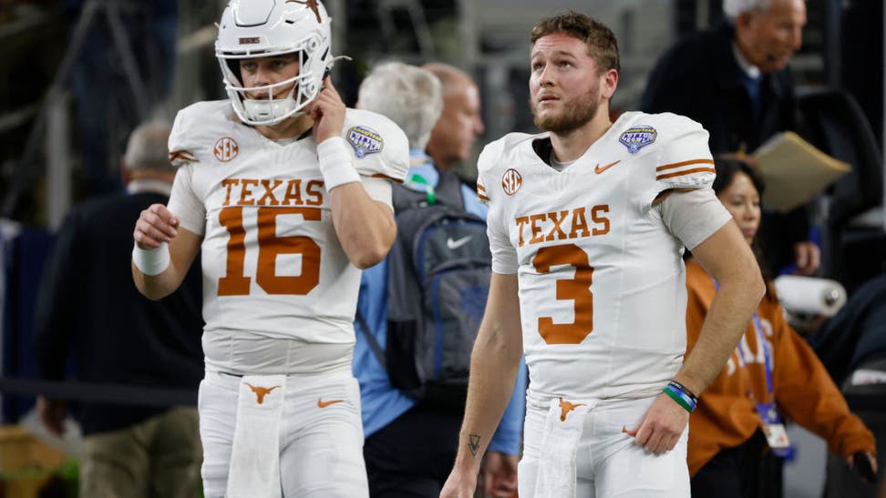 Quinn Ewers Declares For NFL Draft, It's Officially Arch Manning Time At Texas