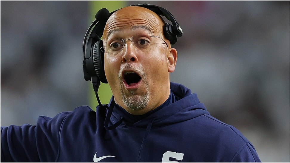 Penn State coach James Franklin was savagely roasted after the Nittany Lions lost to Notre Dame. Check out the reactions. (Credit: Getty Images)