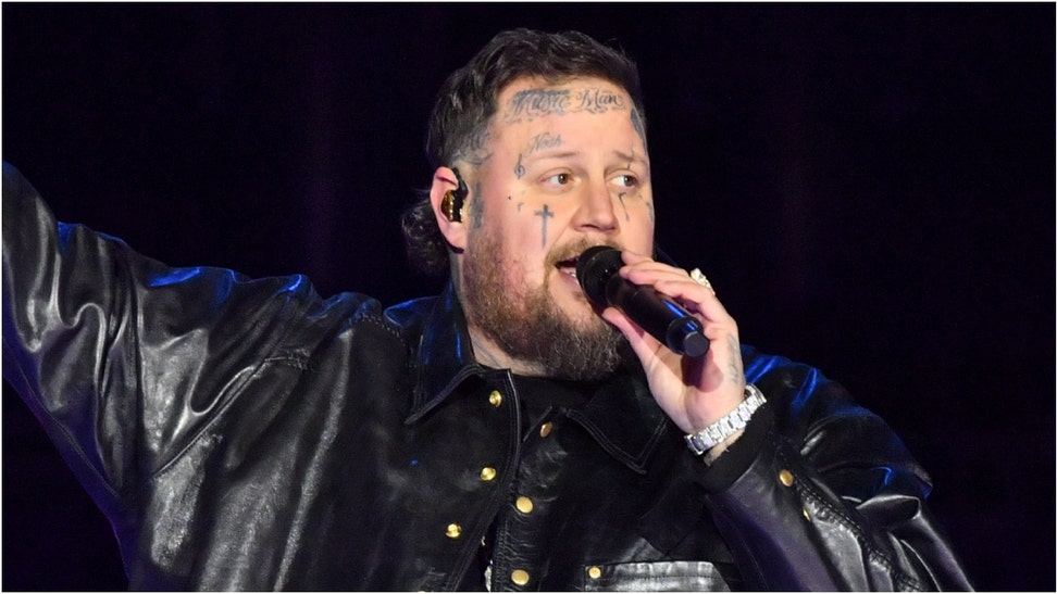 Jelly Roll was brutally roasted on social media for his NYE performance on CBS. Check out the reactions to his performance. (Credit: Getty Images)