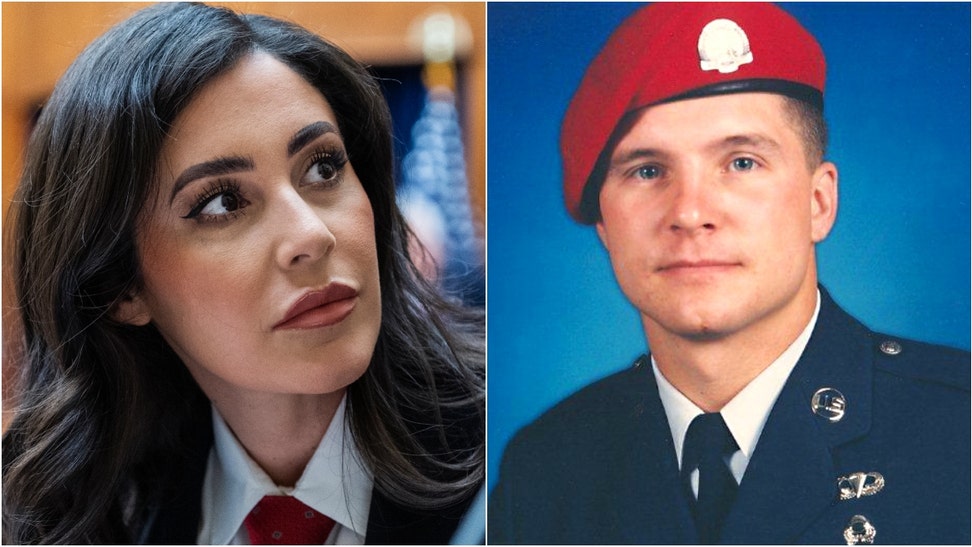 Congresswoman Anna Paulina Luna reacts to John Chapman being disrespected by the National Medal of Honor Museum. (Credit: Air Force/Public Domain and Getty Images)