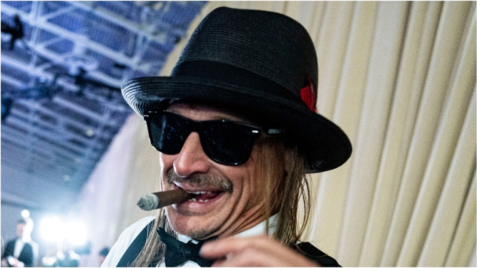 Kid Rock did a very awkward interview with BBC reporter Caitríona Perry. Watch a video of the interview. (Credit: Getty Images)