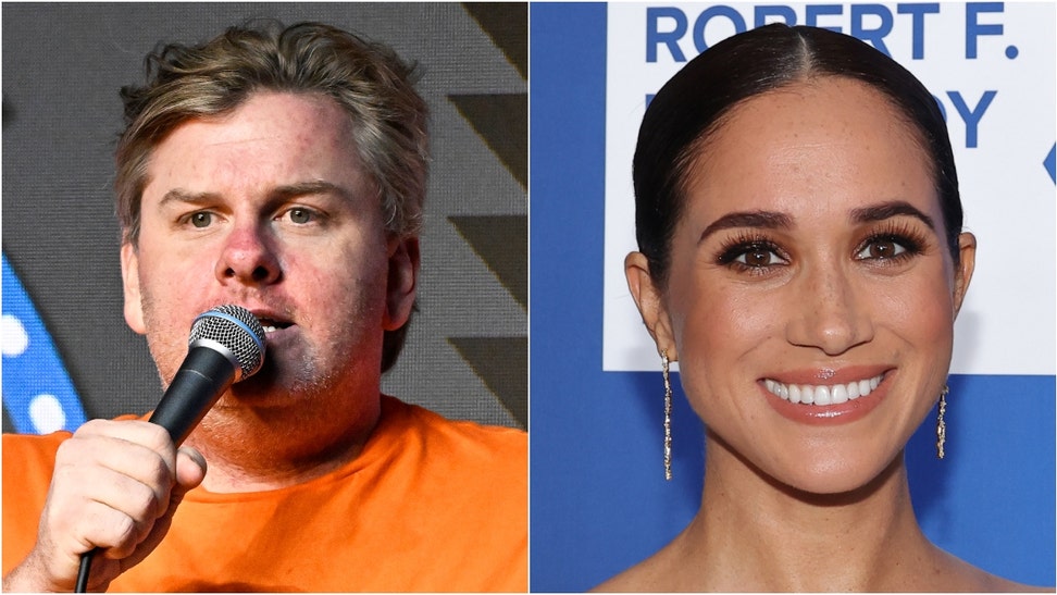 Tim Dillon roasts Meghan Markle. (Credit: Getty Images)