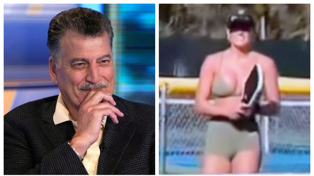 keith hernandez hot woman playing pickleball mets spring training game