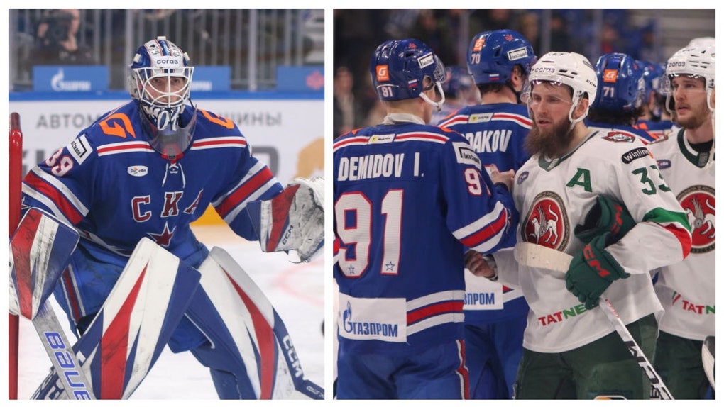 KHL HOCKEY FIGHT