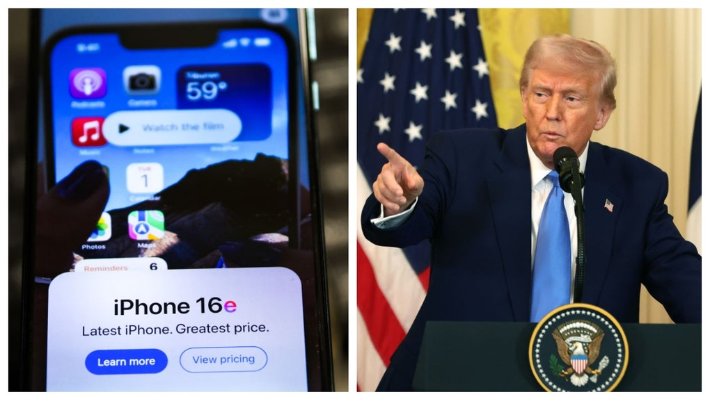 TRUMP IPHONE PHOTO