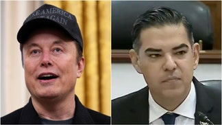 Congressman Robert Garcia goes full cringe by quoting Kendrick Lamar while attacking DOGE and Elon Musk. (Credit: Getty Images and Fox News feed)