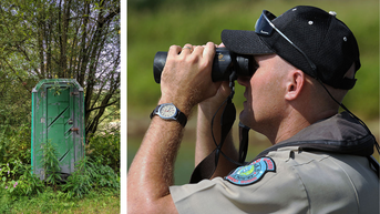 Texas Game Wardens Catch Poacher Hunting From Port-A-Potty Converted To Deer Blind